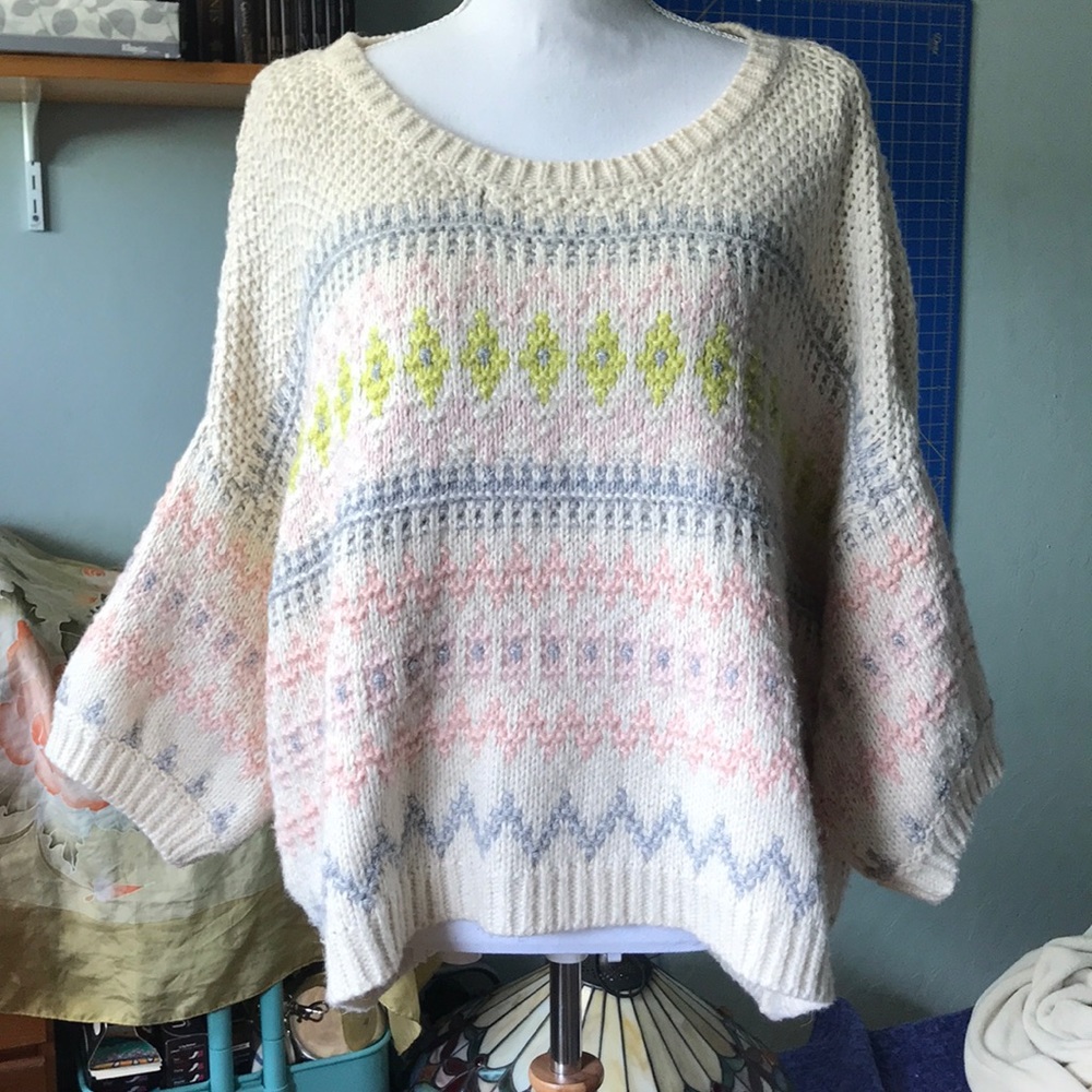 Victoria’s Secret Knitted 3/4 inch sleeve sweater